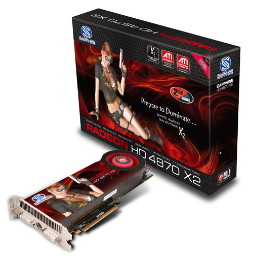 видеокарта Radeon HD 4870 X2